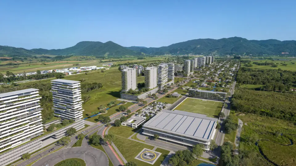 O Ecossistema Neymar Jr. será instalado dentro do Porto Belo Lagos, a cidade planejada que redefine o padrão urbanístico de Porto Belo.