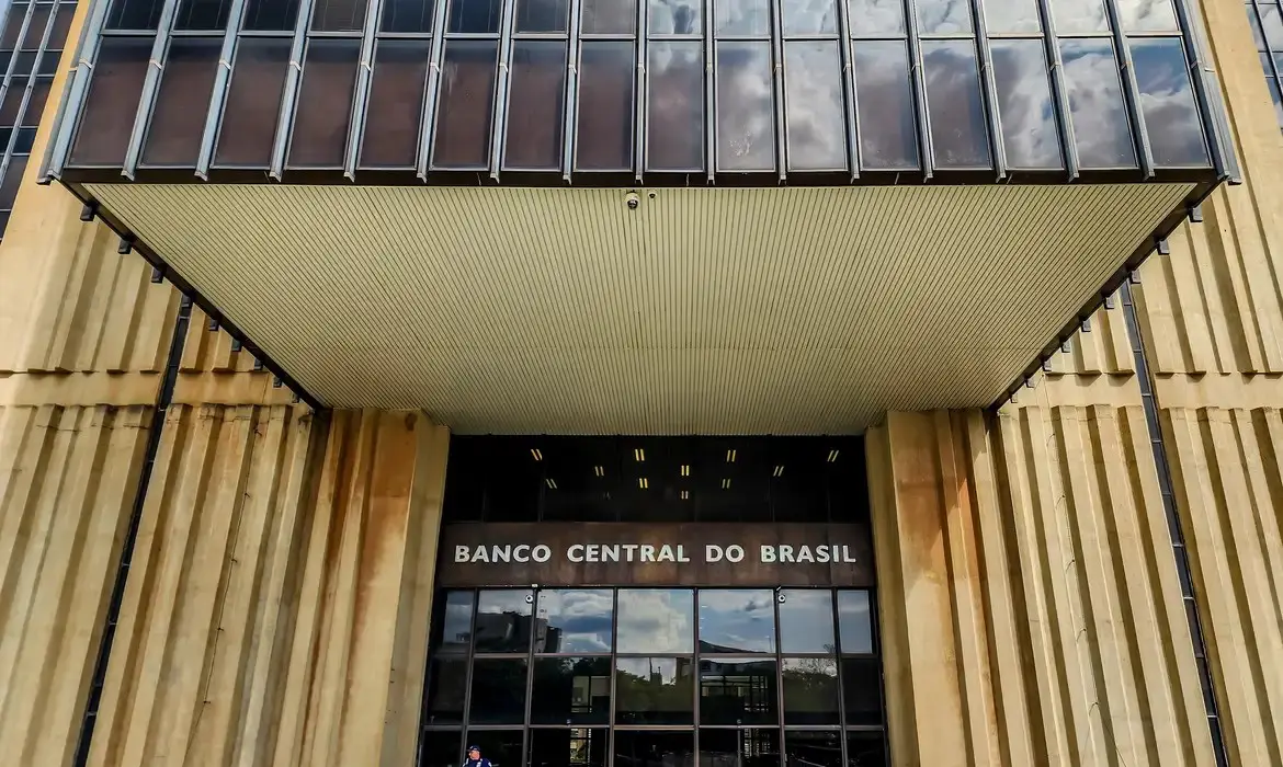 Fachada do Banco Central do Brasil.