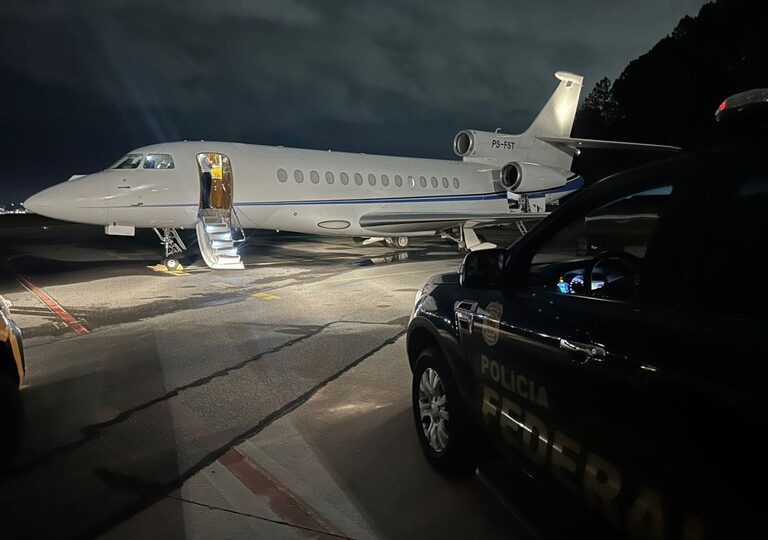 PF apreende jatinho de Vorcaro avaliado em R$ 200 milhões