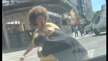 Renato Freitas é flagrado em briga de rua no centro de Curitiba; veja o vídeo