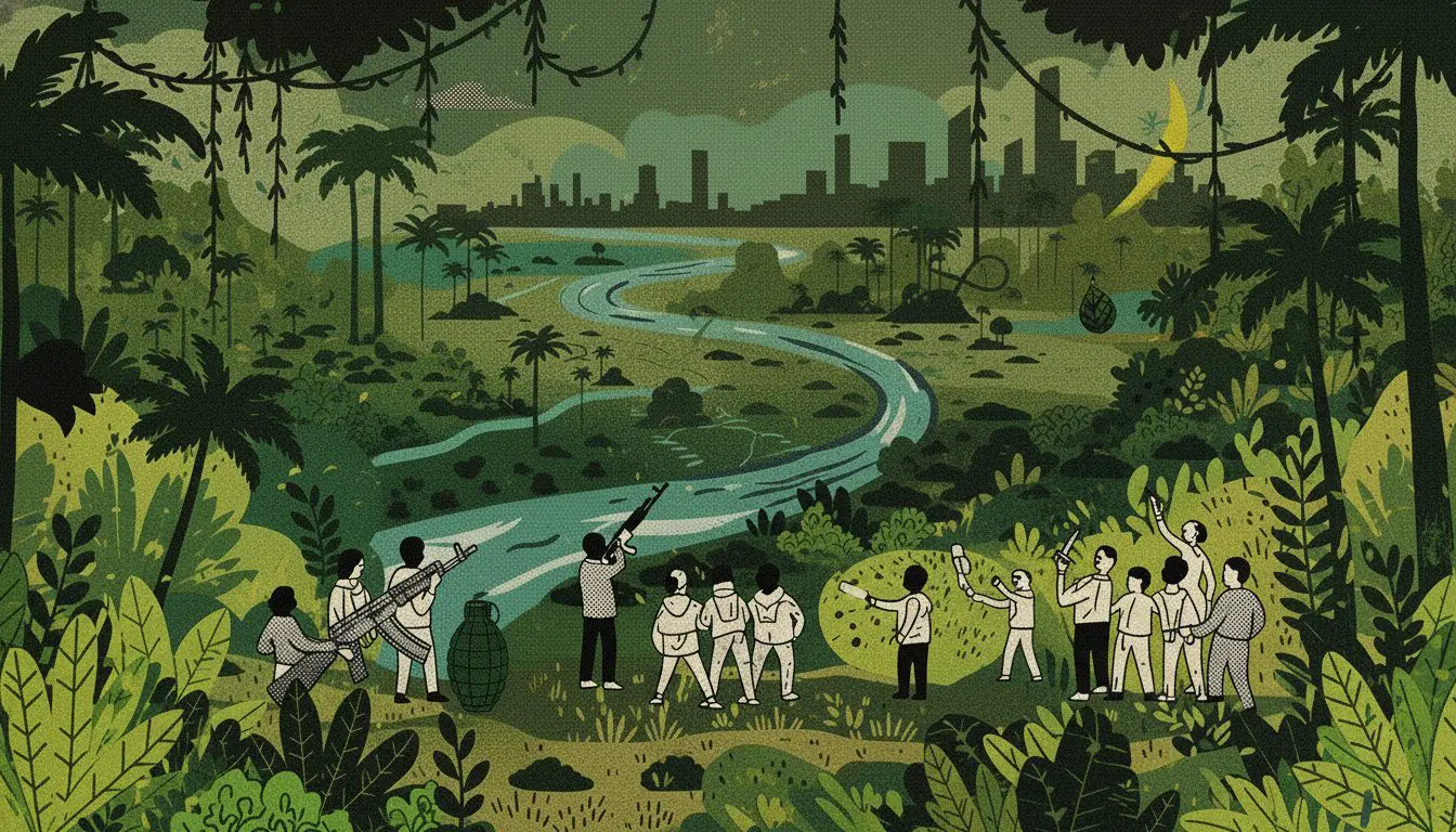 Aumento da presença de facções na Amazônia está diretamente ligado ao controle das rotas de tráfico de drogas na região, como no Alto Solimões, aponta o Fórum Brasileiro de Segurança Pública.