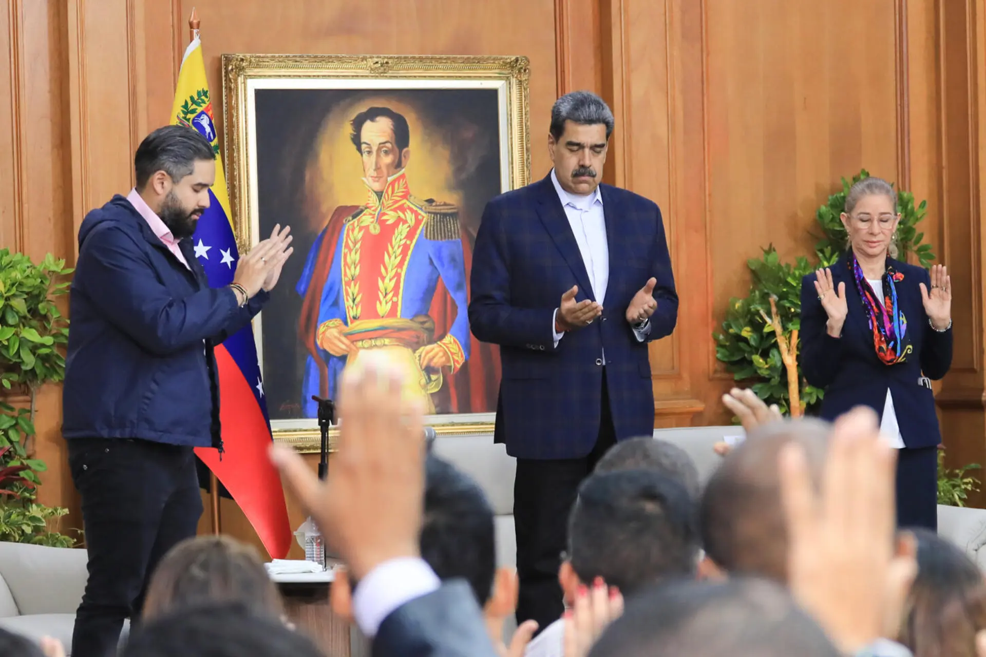Maduro evangélicos oração