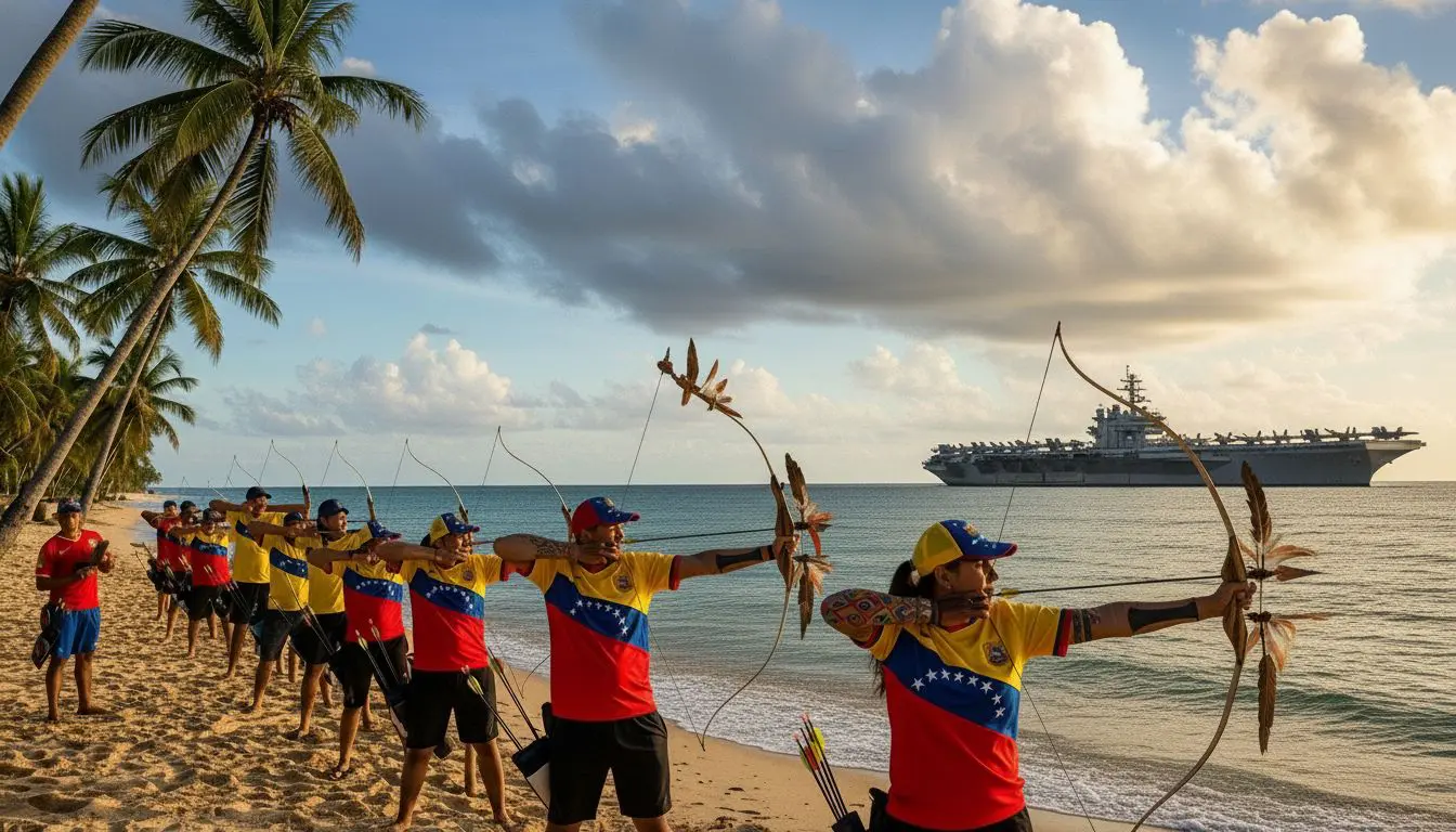 venezuela estados unidos flechas envenenadas