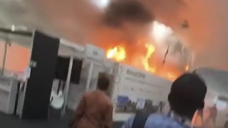 Incêndio atinge COP 30 e pavilhão é esvaziado às pressas