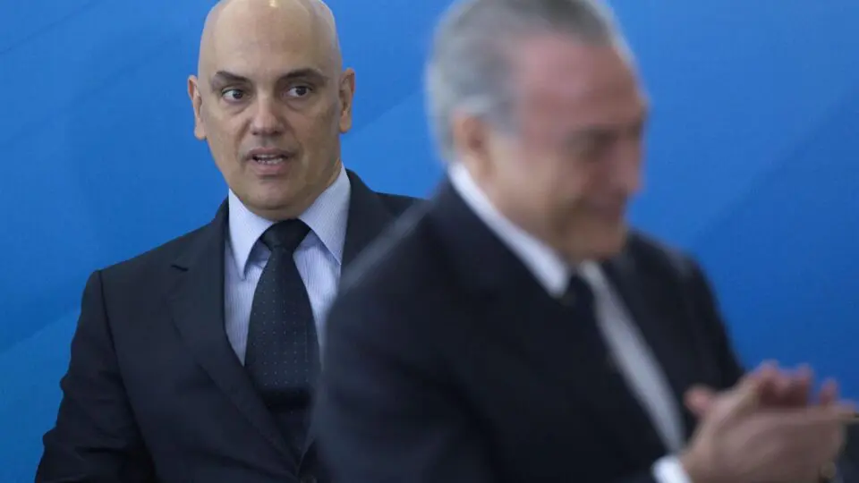Temer e Moraes: ex-presidente indicou seu ministro da Justiça para o STF 