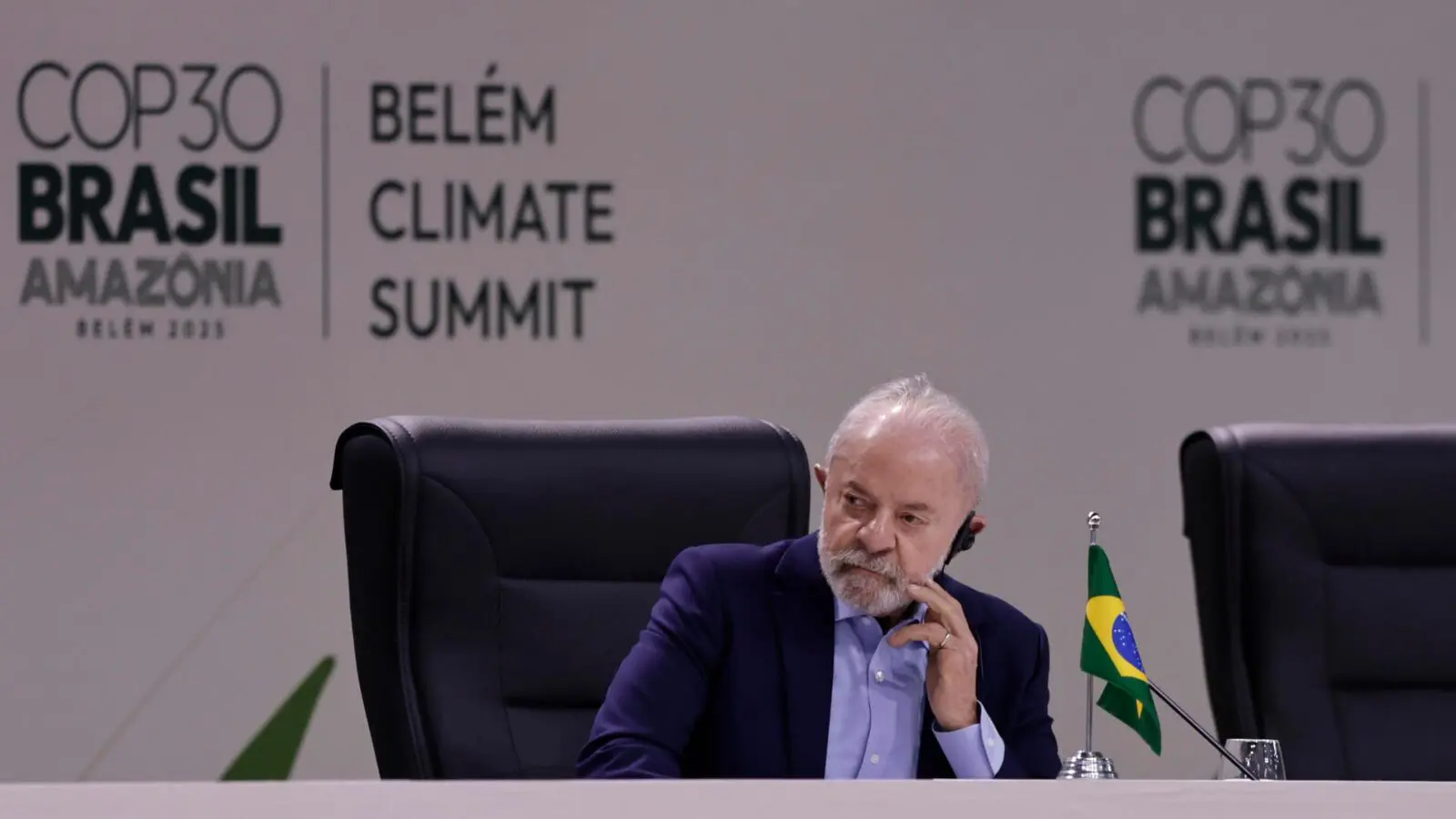 Lula durante a COP 30, em Belém: divisor negativo para o Brasil.