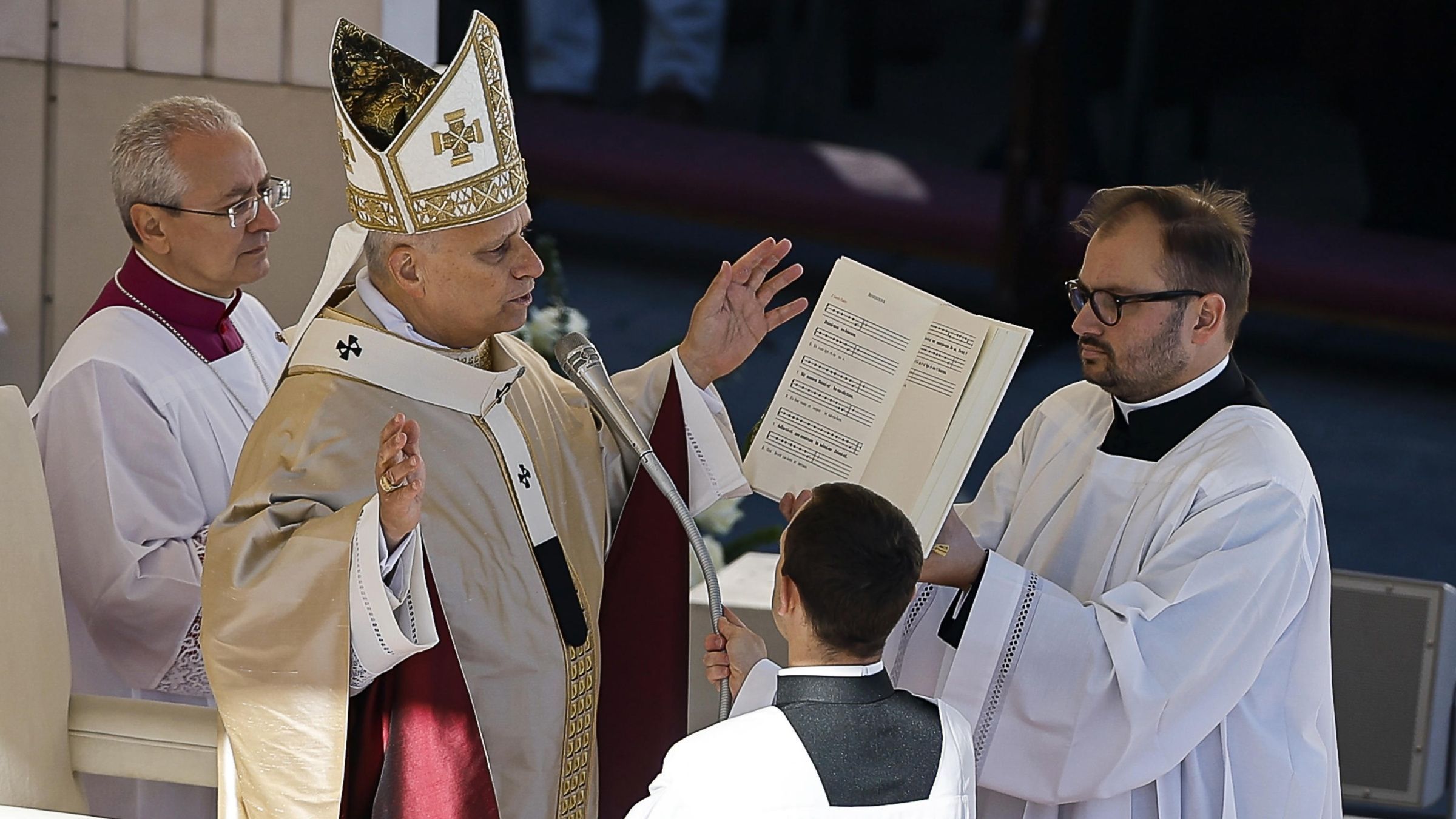 O papa Leão XIV durante a celebração do Jubileu dos Coros, na Praça de São Pedro, em 23 de novembro.