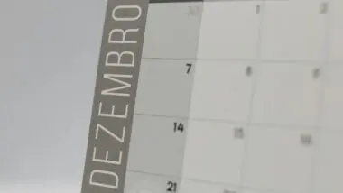 Calendário de dezembro de 2025.