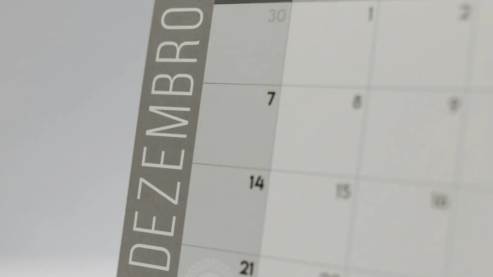 Calendário de dezembro de 2025.