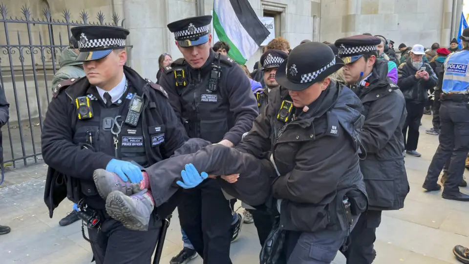 reino unido pró-Palestina