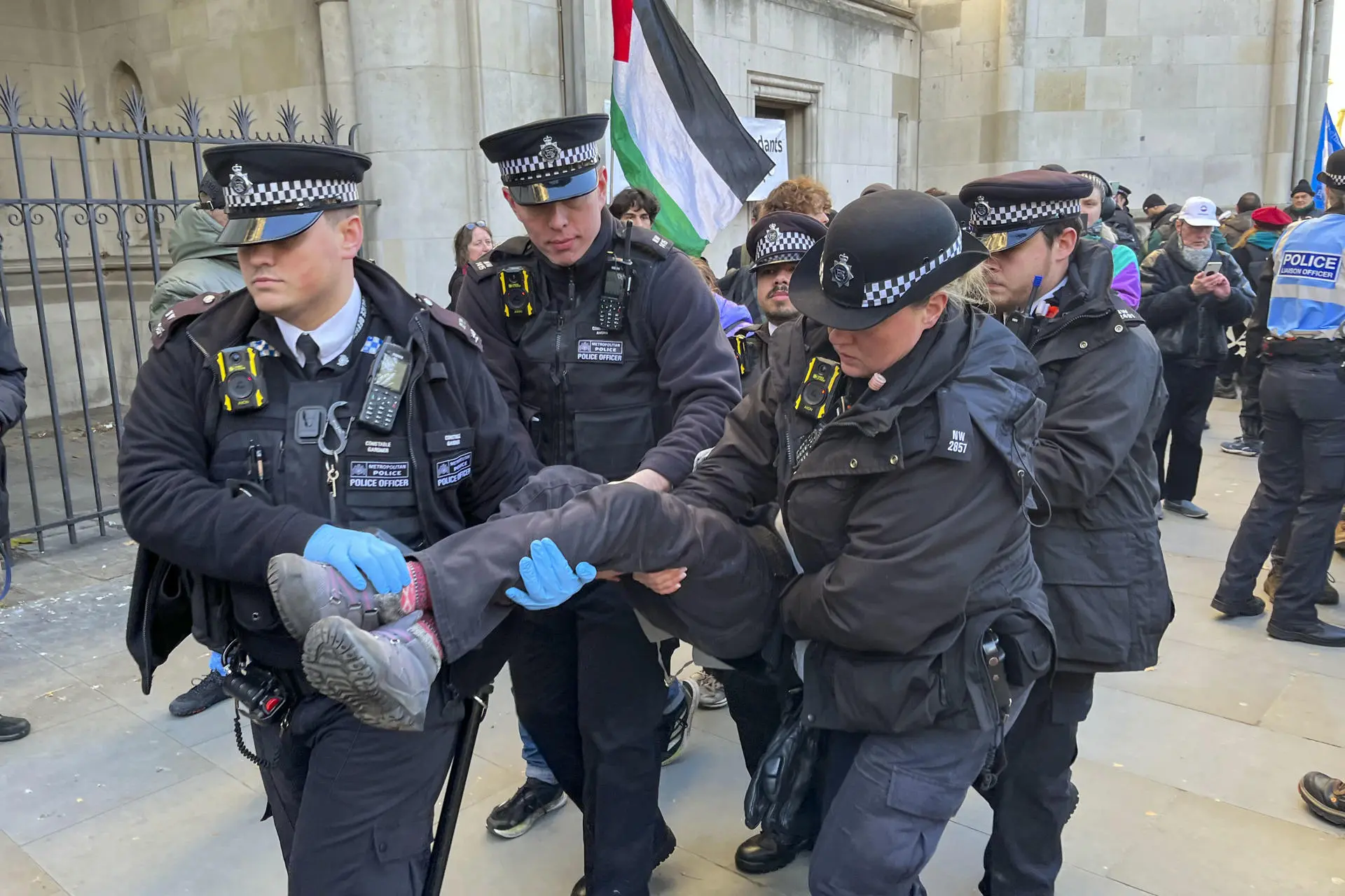 reino unido pró-Palestina