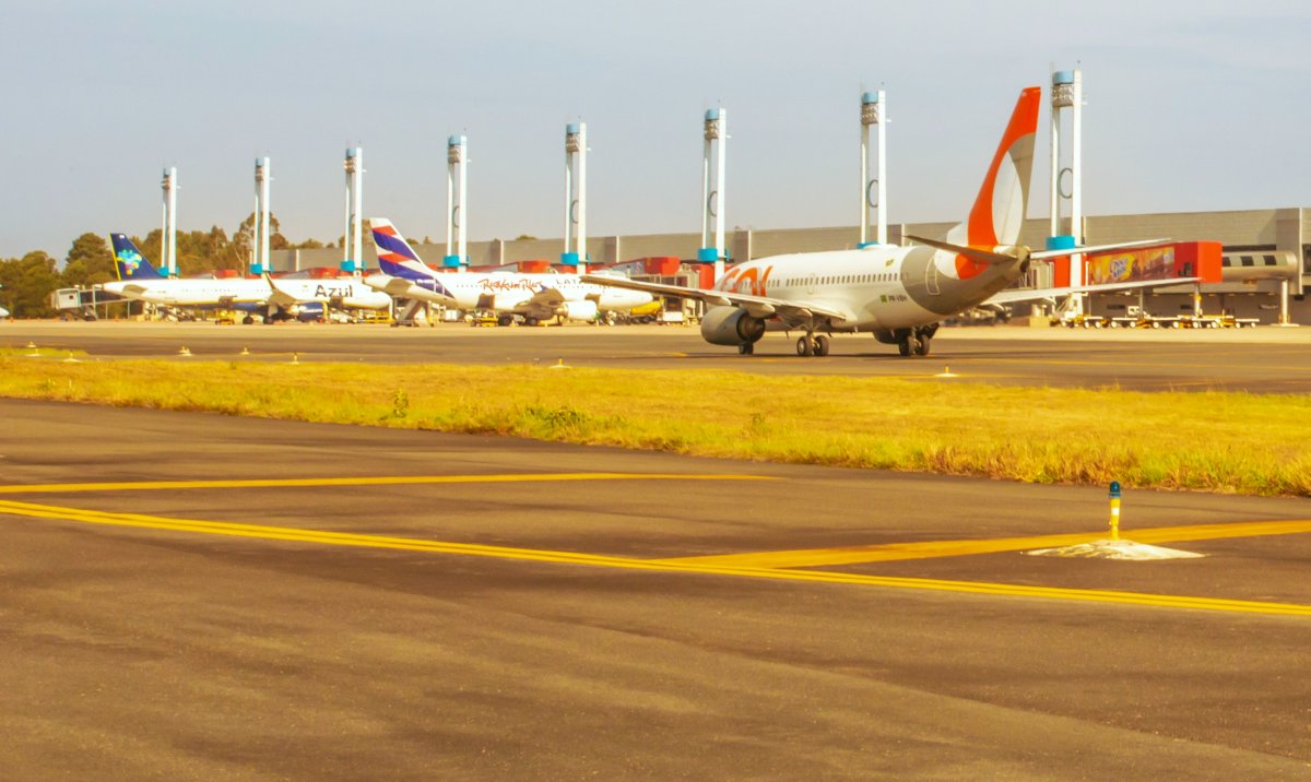 Aeroporto Afonso Pena terá 25 operações sazonais para o Nordeste.