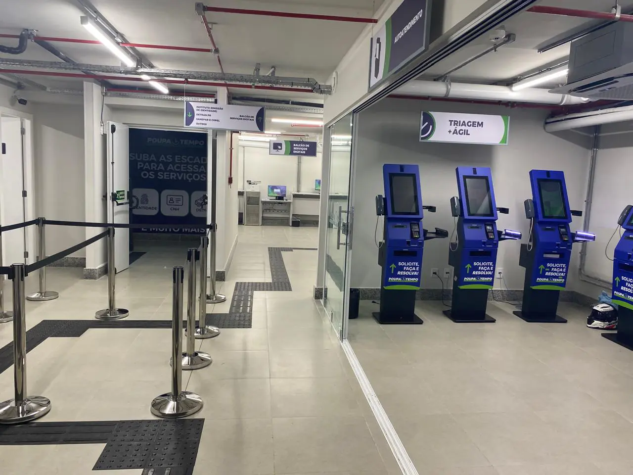 Unidades do Poupatempo na região oeste do Paraná funcionam das 8h às 17h, com agendamento prévio.