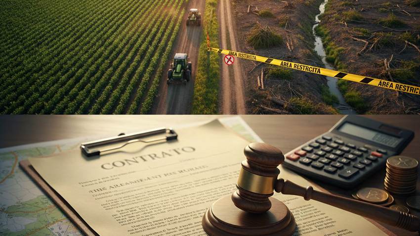 O Arrendamento Rural e a Responsabilidade Ambiental: Da lavoura à mesa de contrato, cada decisão na terra carrega o peso da lei e do custo. Proteja seu investimento com planejamento e assessoria jurídica especializada.