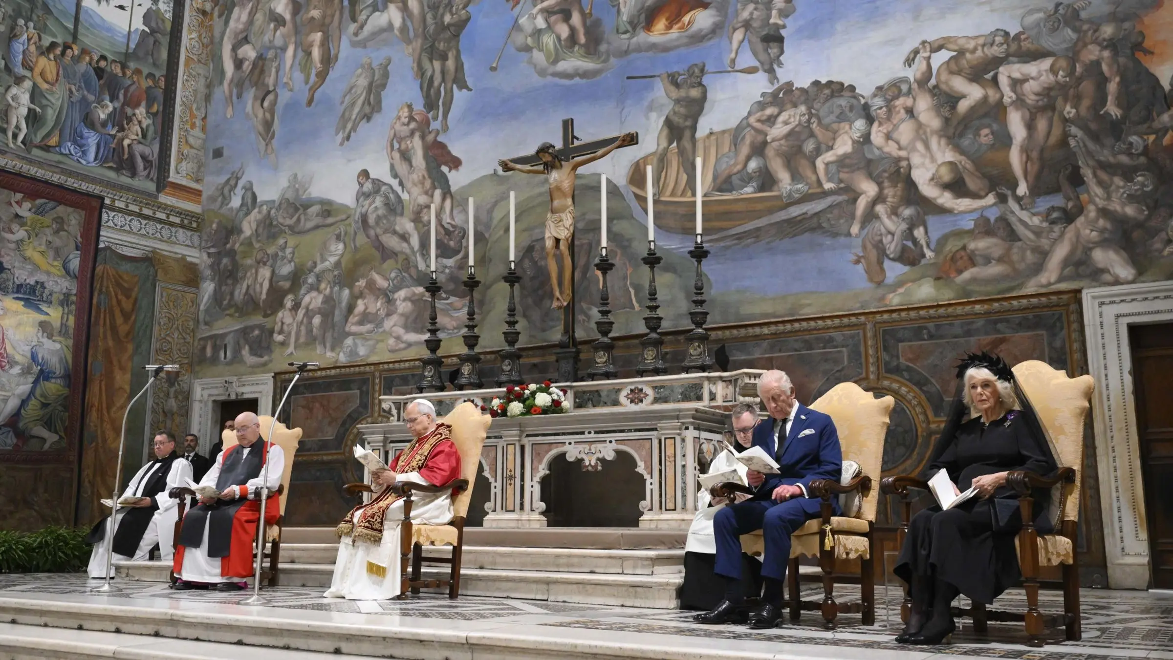 Leão XIV Charles III Vaticano