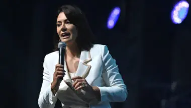 Ex-primeira-dama e presidente nacional do PL Mulher, Michelle Bolsonaro.