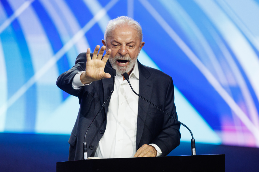 Presidente da República, Luiz Inácio Lula da Silva (PT).