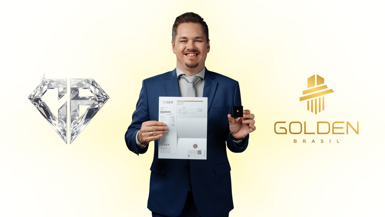 Segurança e valorização com lastro comprovado! Seus Contratos de Minérios na Golden Brasil têm a garantia da certificação internacional GIA, oferecendo a proteção patrimonial que você merece.