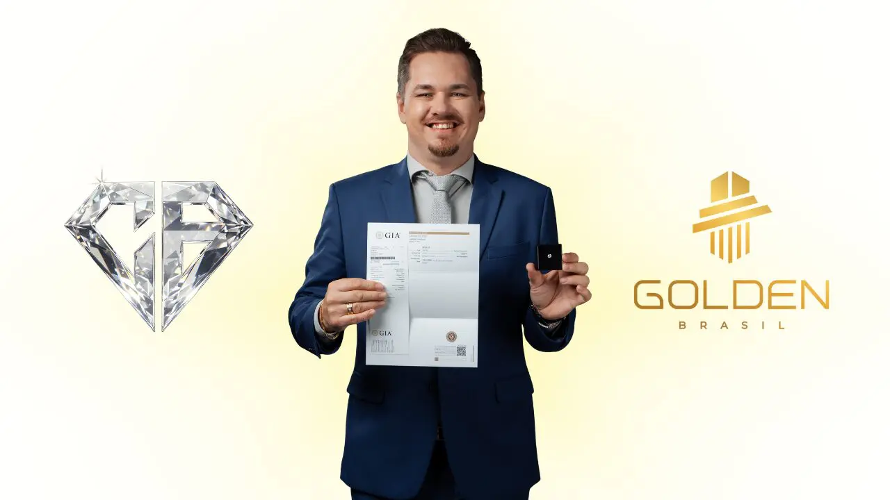 Segurança e valorização com lastro comprovado! Seus Contratos de Minérios na Golden Brasil têm a garantia da certificação internacional GIA, oferecendo a proteção patrimonial que você merece.