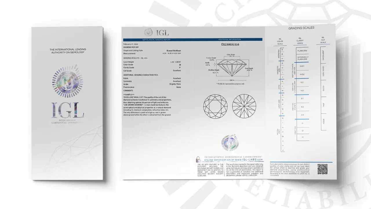 O Diamond Prime é a linha premium da empresa, lançada para oferecer acesso exclusivo a diamantes lapidados com certificação internacional, curadoria rigorosa e um modelo com benefício mensal programado. A foto ilustra a materialização do ativo físico que os clientes recebem.
