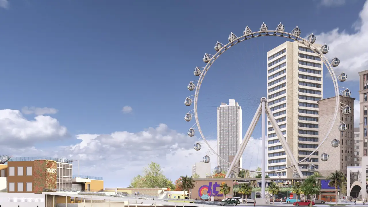 A roda-gigante de 60 metros de altura terá padrão Dubai.