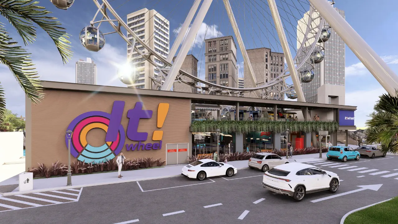 A roda-gigante de Itapema terá 30 cabines totalmente envidraçadas e climatizadas, com capacidade para seis pessoas cada.