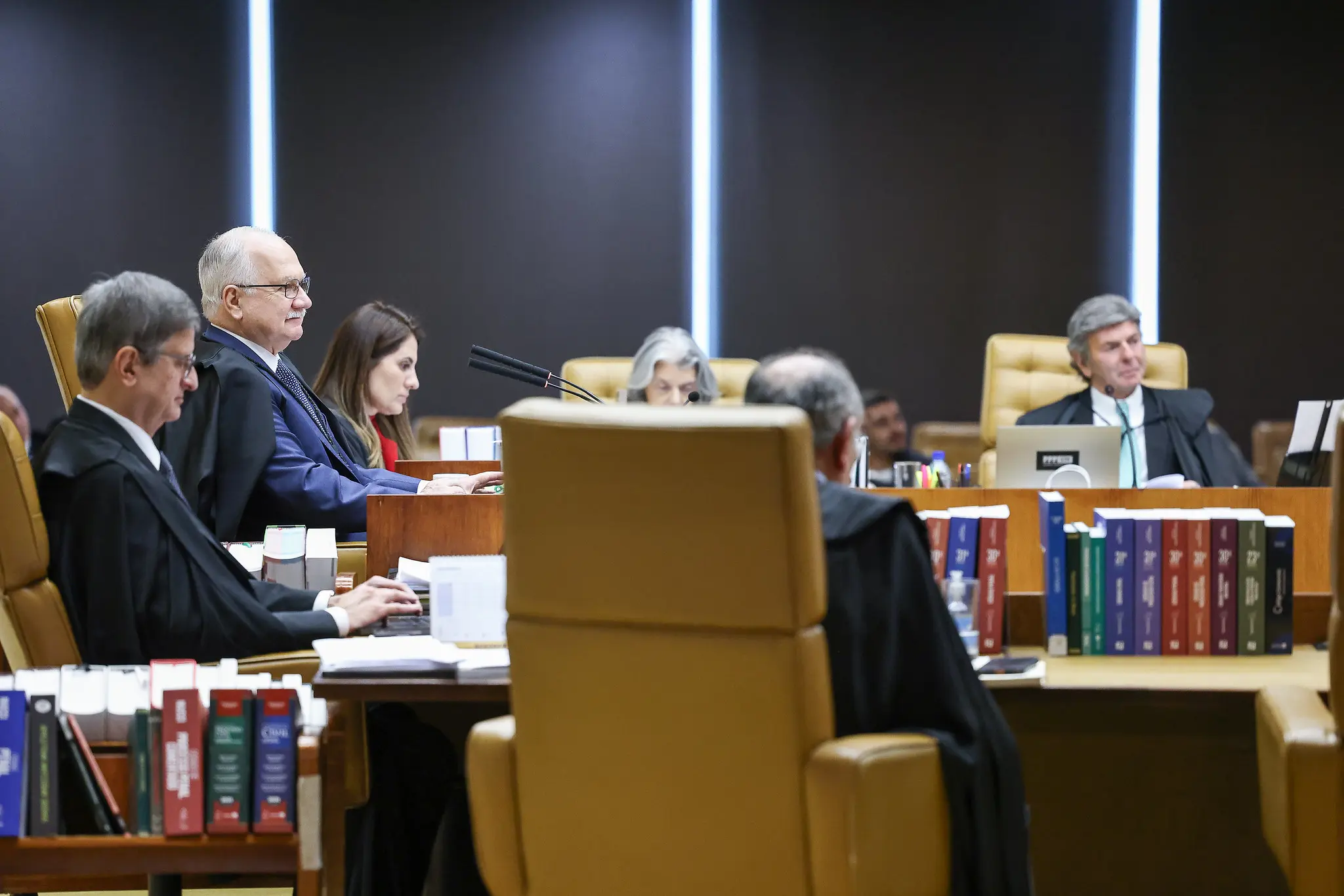 Gilmar Mendes no plenário do STF