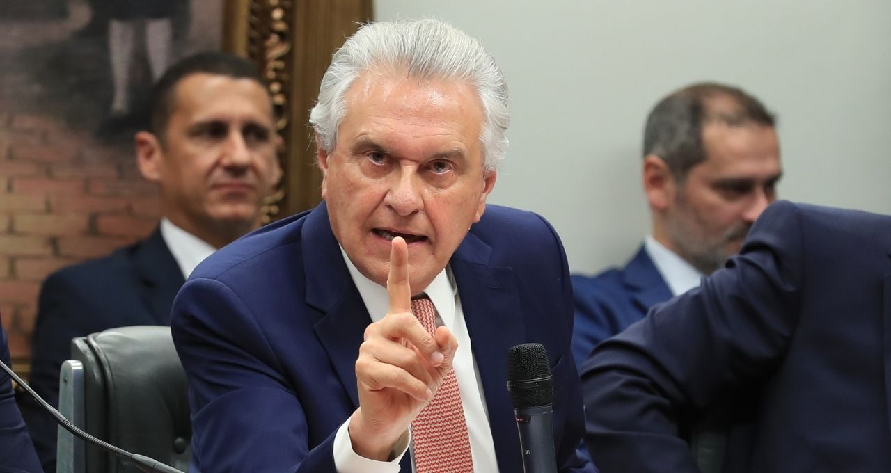 Ronaldo Caiado, governador de Goiás e pré-candidato à Presidência pelo União Brasil.