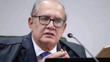 Gilmar Mendes, ministro do Supremo Tribunal Federal.