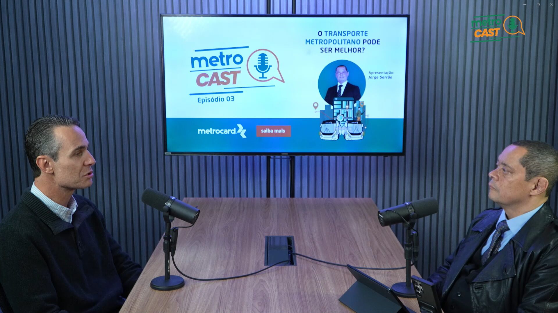 Jorge Serrão discute com Dante Filho, sobre a necessidade de um pacto federativo para a criação de um Marco do Transporte Público