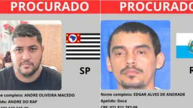 Governo cria "lista vermelha" de criminosos mais procurados do país