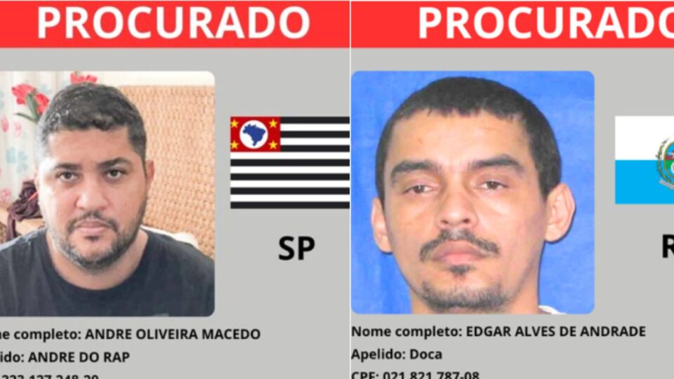 Governo cria “lista vermelha” de criminosos mais procurados do país