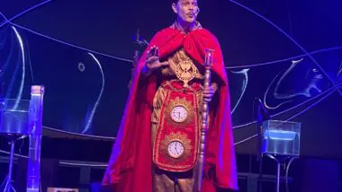 Apresentação de Natal nas Cataratas do Iguaçu, em Foz.