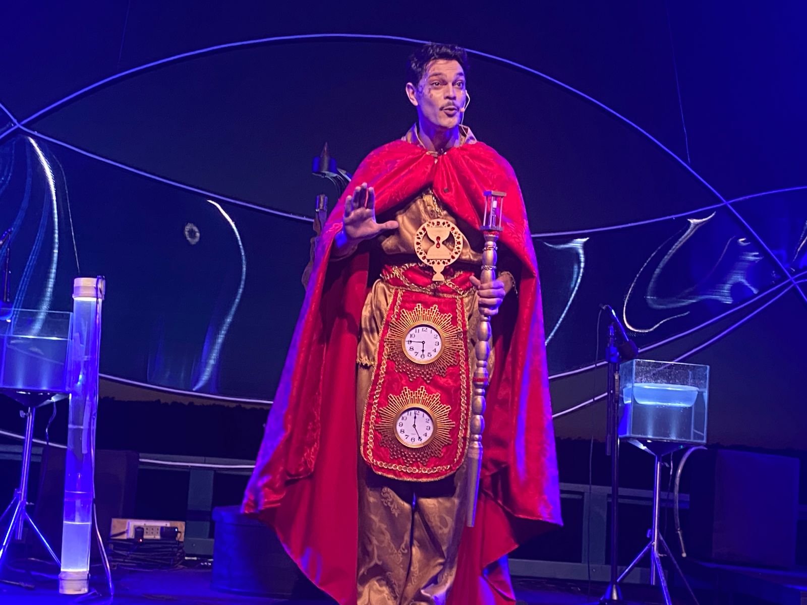 Apresentação principal é conduzida pela orquestra paraguaia H2O Sonidos de la Tierra