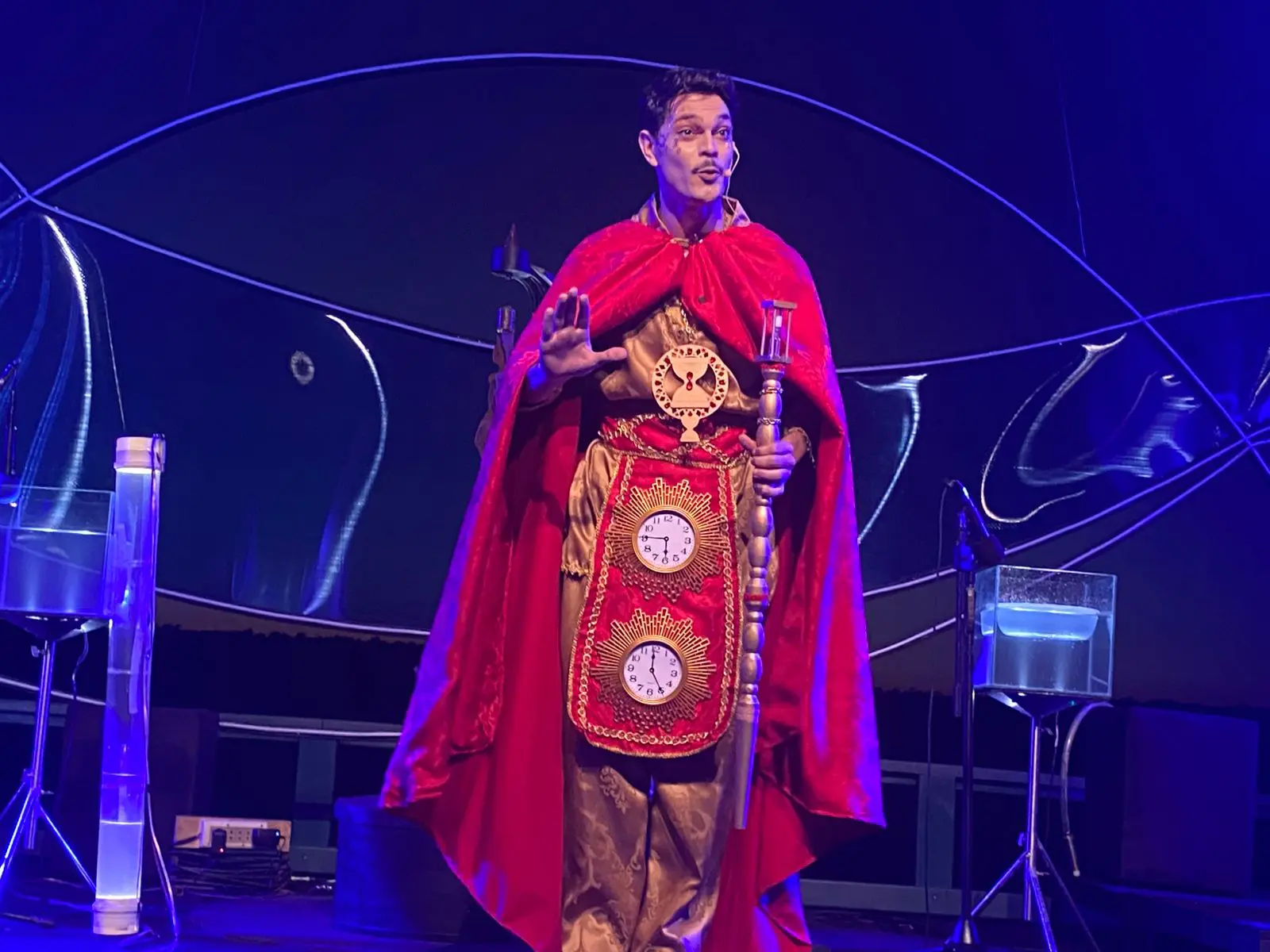 Apresentação de Natal nas Cataratas do Iguaçu, em Foz.