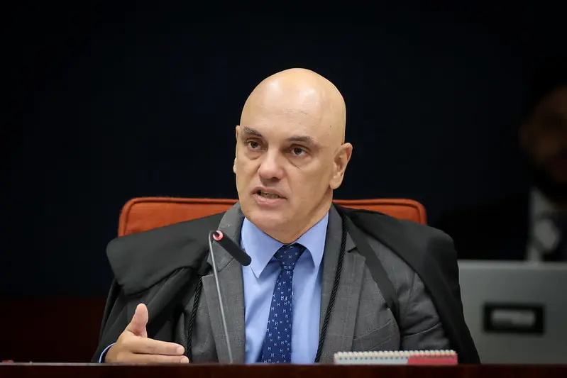 Alexandre de Moraes, relator das ações sobre suposto golpe de Estado.