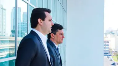 Ratinho Junior e Sergio Moro