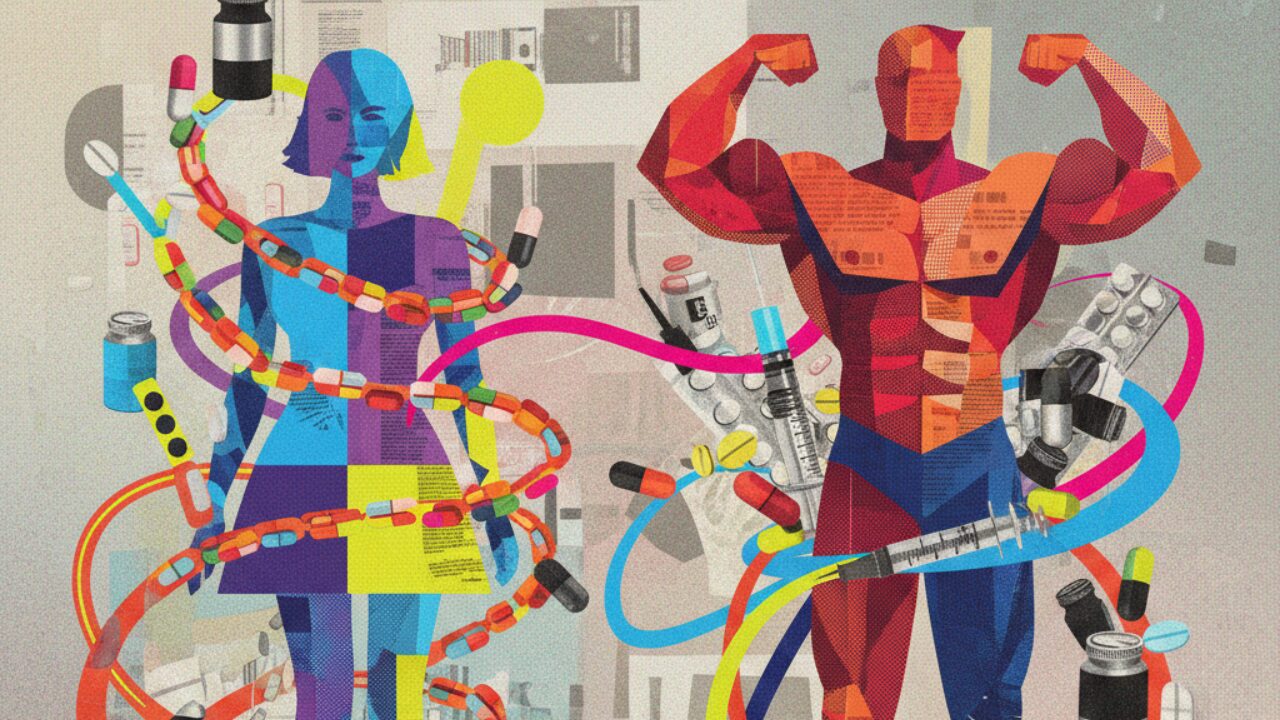 O uso de ansiolíticos e esteroides entre os jovens marca uma geração cada vez mais preocupada com saúde mental e aparência