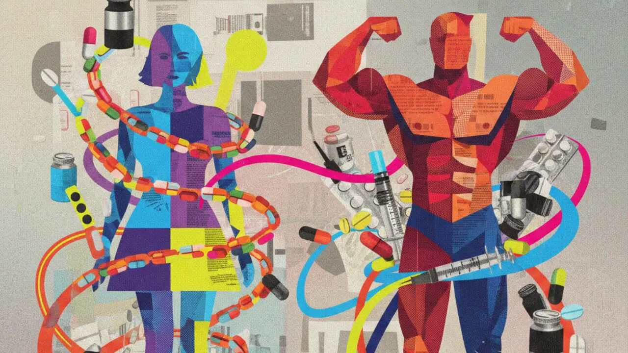 O uso de ansiolíticos e esteroides entre os jovens marca uma geração cada vez mais preocupada com saúde mental e aparência