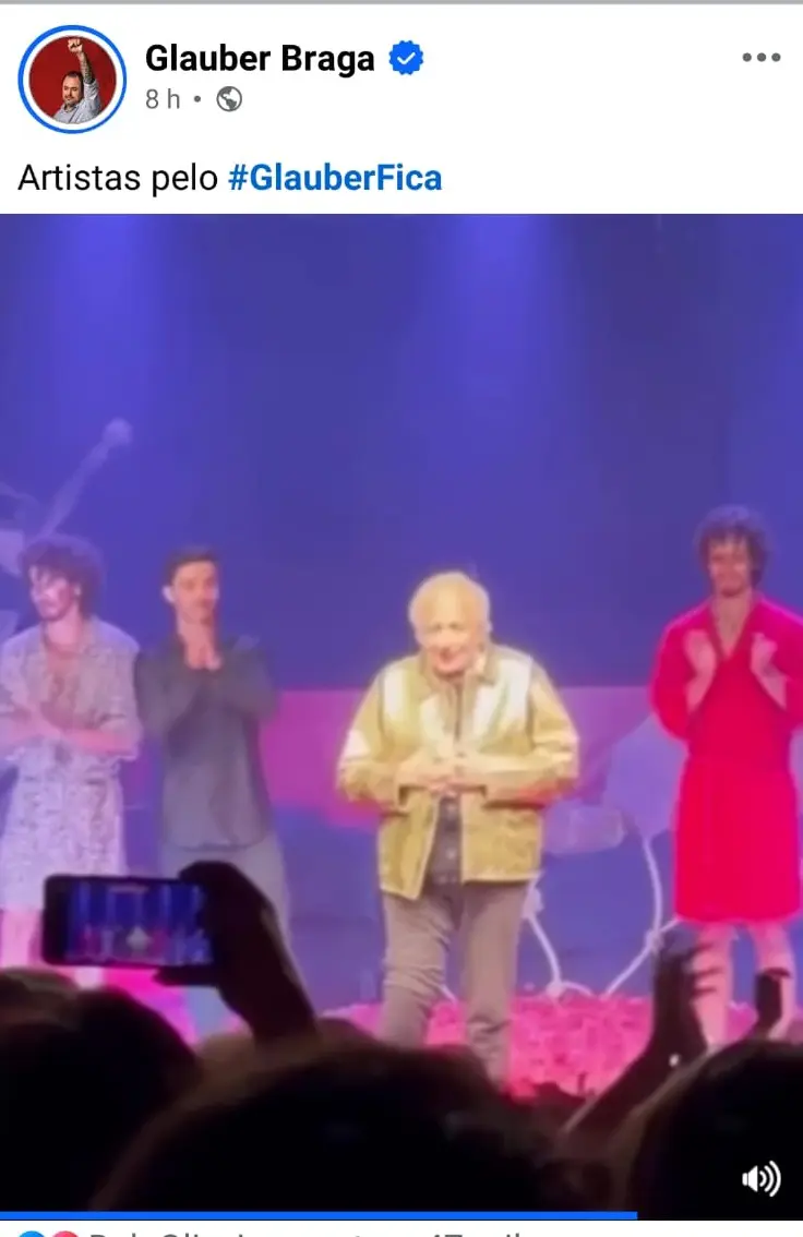 Entre os artistas, aparece Marco Nanini.