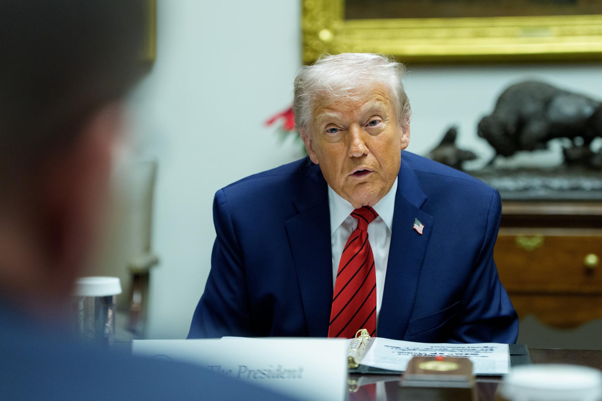 O presidente dos EUA, Donald Trump.