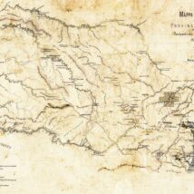 Mapa da Província do Paraná, em 1881. Imagem referente a matéria