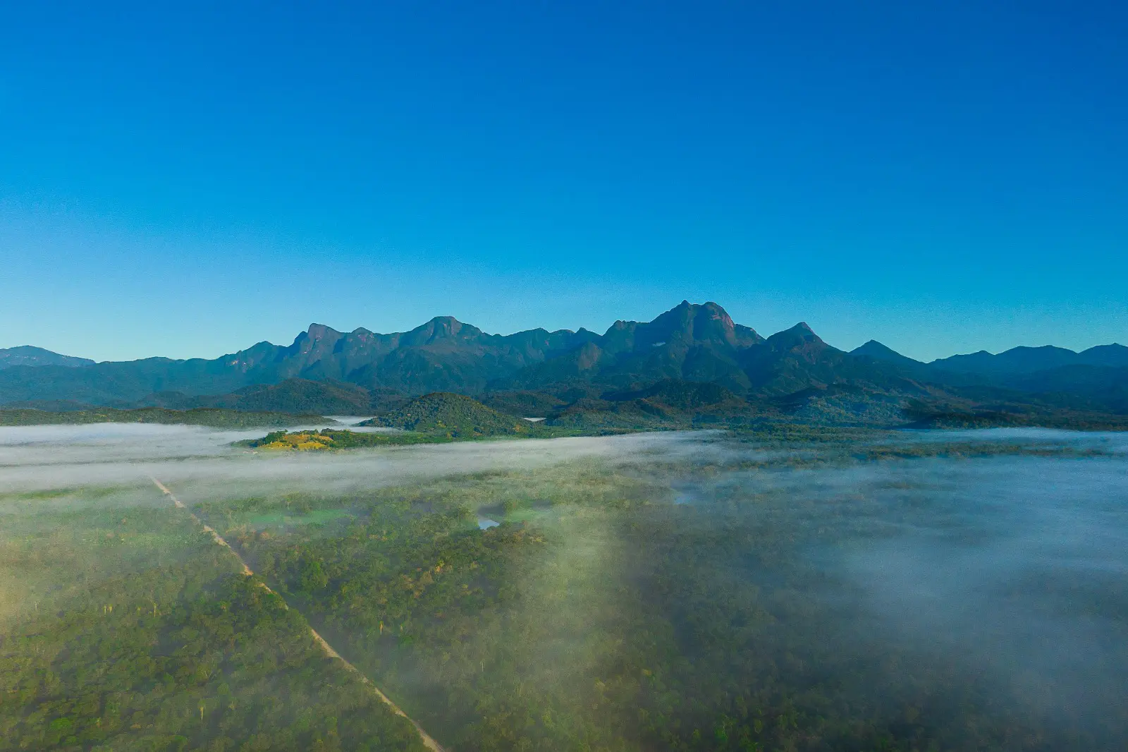 Paisagem da Grande Reserva Mata Atlântica, território que se firma como referência em turismo sustentável no Brasil.