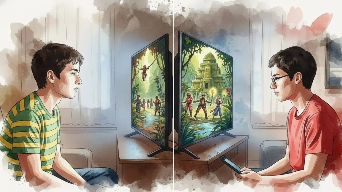 televisão polarização