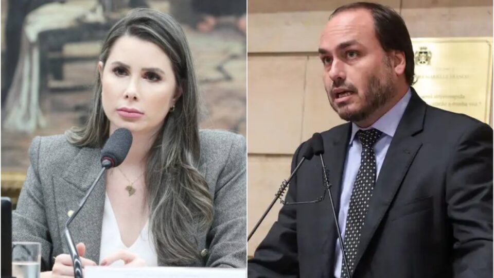 Carol de Toni e Carlos Bolsonaro lideram pesquisa ao Senado em SC
