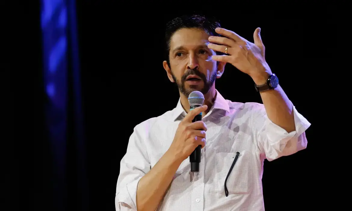 Ricardo Nunes (MDB), prefeito do município de São Paulo.