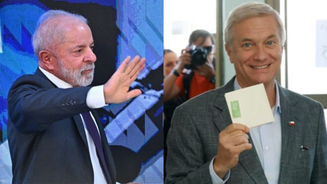 Lula parabeniza Kast após derrota do Partido Comunista do Chile
