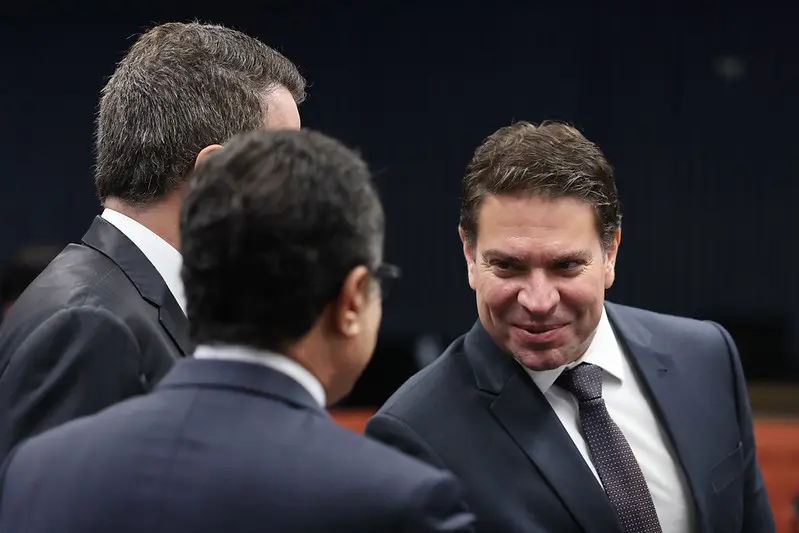 Alexandre Ramagem, durante sessão de oitivas da Ação Penal nº 2.668 (núcleo 1)