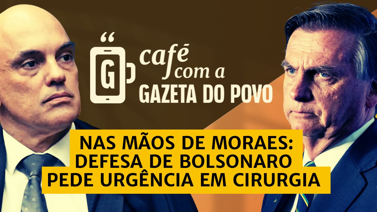 Bolsonaro pede autorização para cirurgia de máxima urgência: Café com a Gazeta
