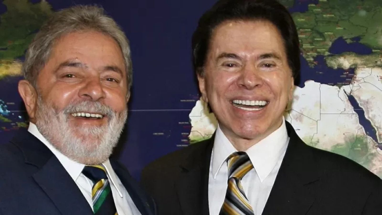 Ao longo de todo o governo Lula, Silvio Santos manteve uma relação cordial com o presidente.